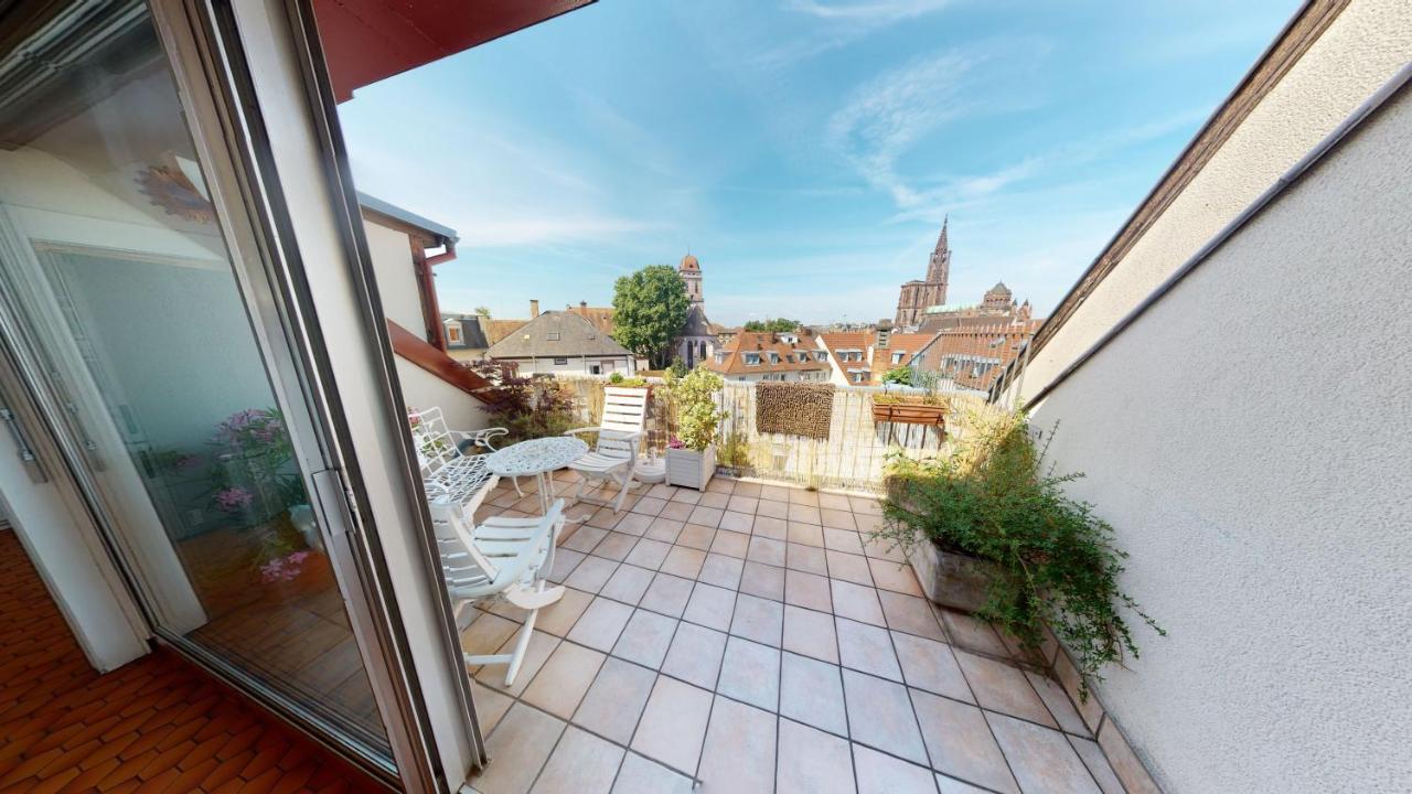 145M² City Center 4 Bedrooms View Of The Cathedral Straßburg Exterior foto